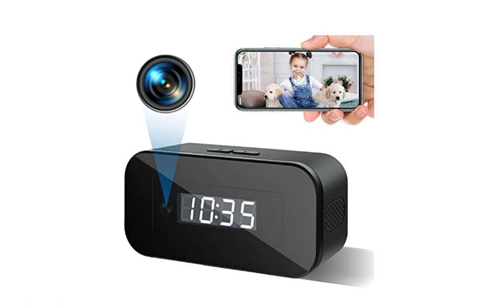 Most Versatile: Igzyz 1080P HD Mini Spy Camera Alarm Clock Most Versatile: Igzyz 1080P HD Mini Spy Camera Alarm Clock